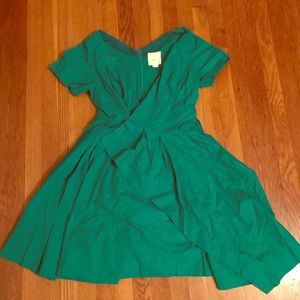 Maeve green Anthropologie dress